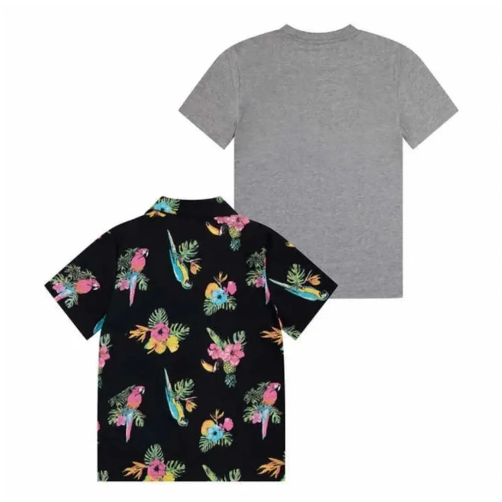 NWT Boys Hurley 2 Piece Shirt Set - Picture 4 of 13